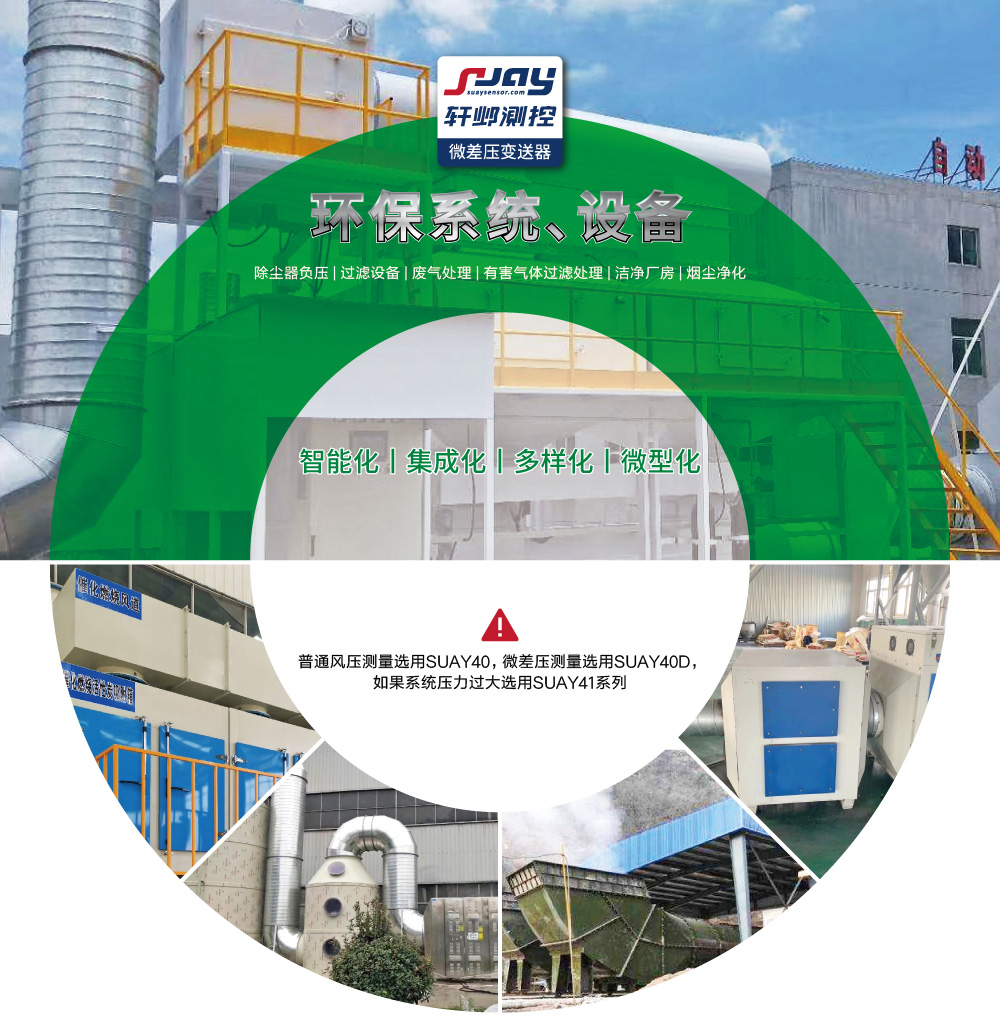 環(huán)保系統(tǒng)、設(shè)備（除塵器負(fù)壓，過(guò)濾設(shè)備、廢氣處理等）